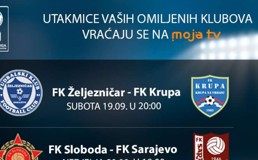 Prenosi utakmica Premijer lige BiH od sutra i na platformi Moja TV